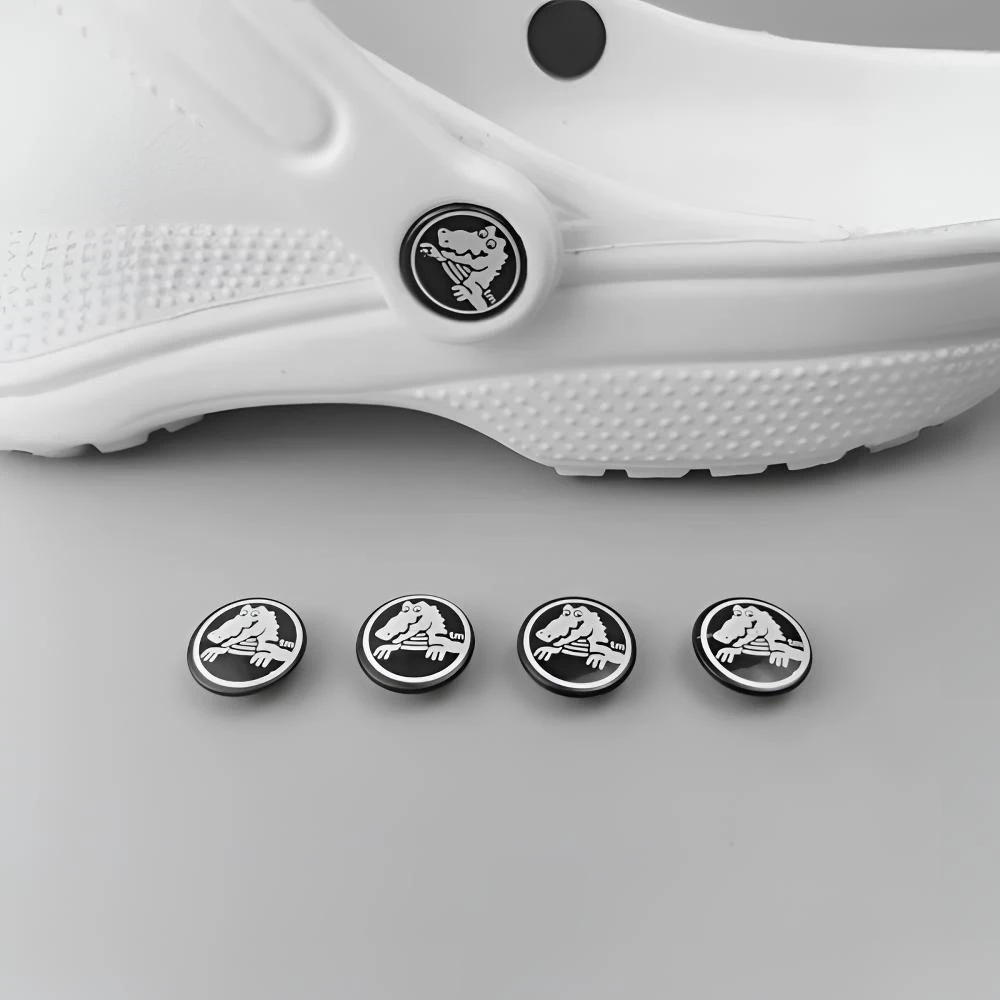 Bla Side Button Hole oe Repair Parts Mother Bule Clog oes Accory Slip-On oe Laces Summer 2024 Seasonal Item image 3