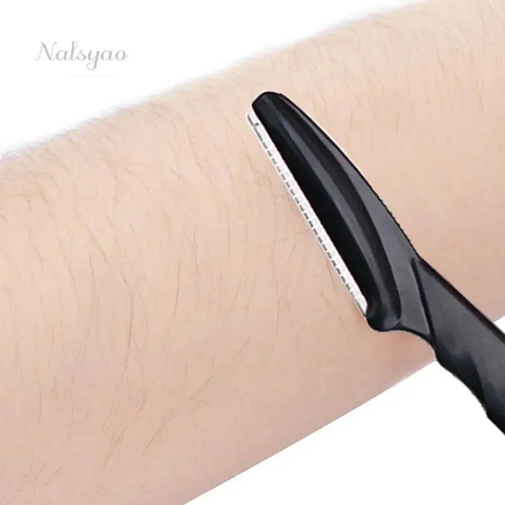 Portable Face Razor Hair Remover Cutter Brow Epilation Eye Shaver Blades Eyebrow Trimmer Knives Makeup Tools
