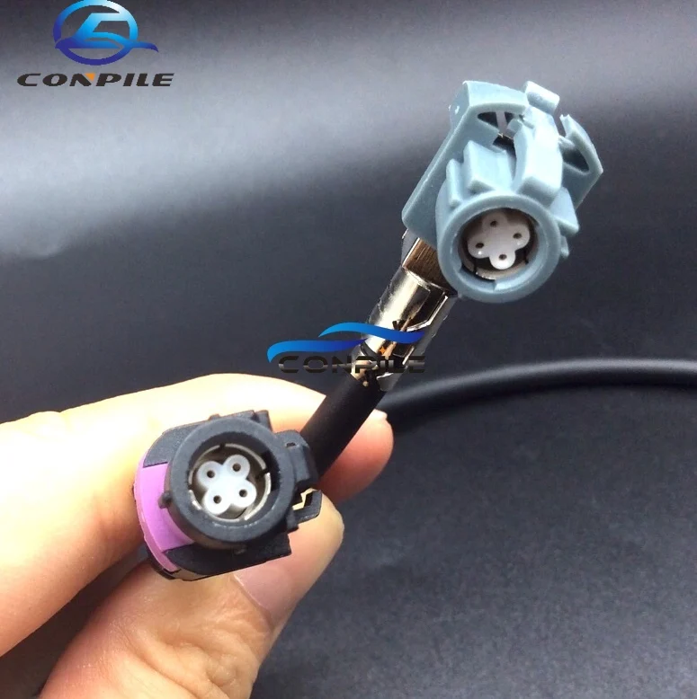 

100cm / 39.37in Car LVDS Video Line Cable Fit for Mercedes-Benz for Audi Navigation GPS Audio Cable Wire