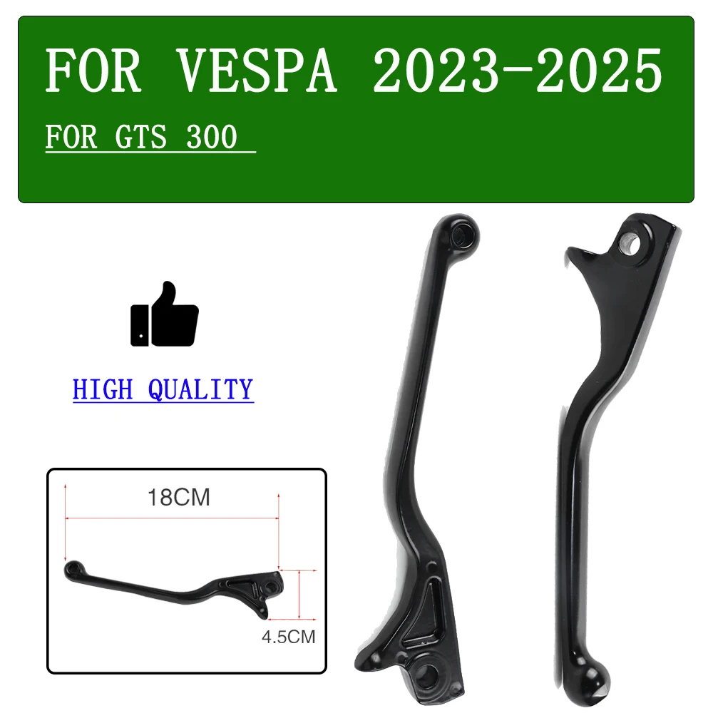 

For Vespa GTS 300 GTS300 2023 2024 2025 Motorcycle Accessories Brake Clutch Levers Handle Brake Lever Scooter Parts
