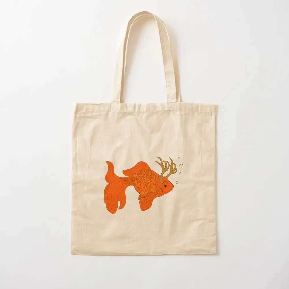 Keyleth the Goldfish (Limited Edition) Tote Bag reusable shopping bags shopper bag women canvas Bag