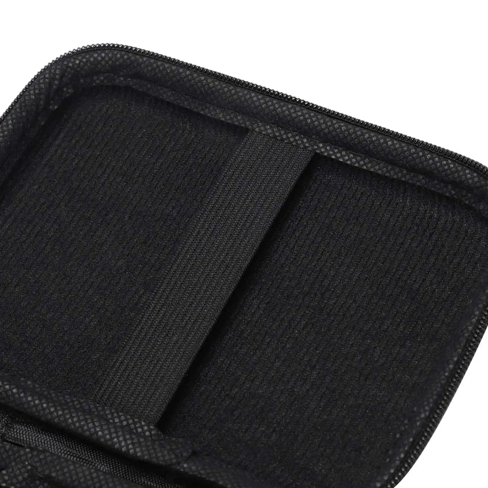 

Y43A-3X Portable Hard Disk Drive Shockproof Zipper Cover Bag Case 2.5Inch HDD Bag Hardcase Black