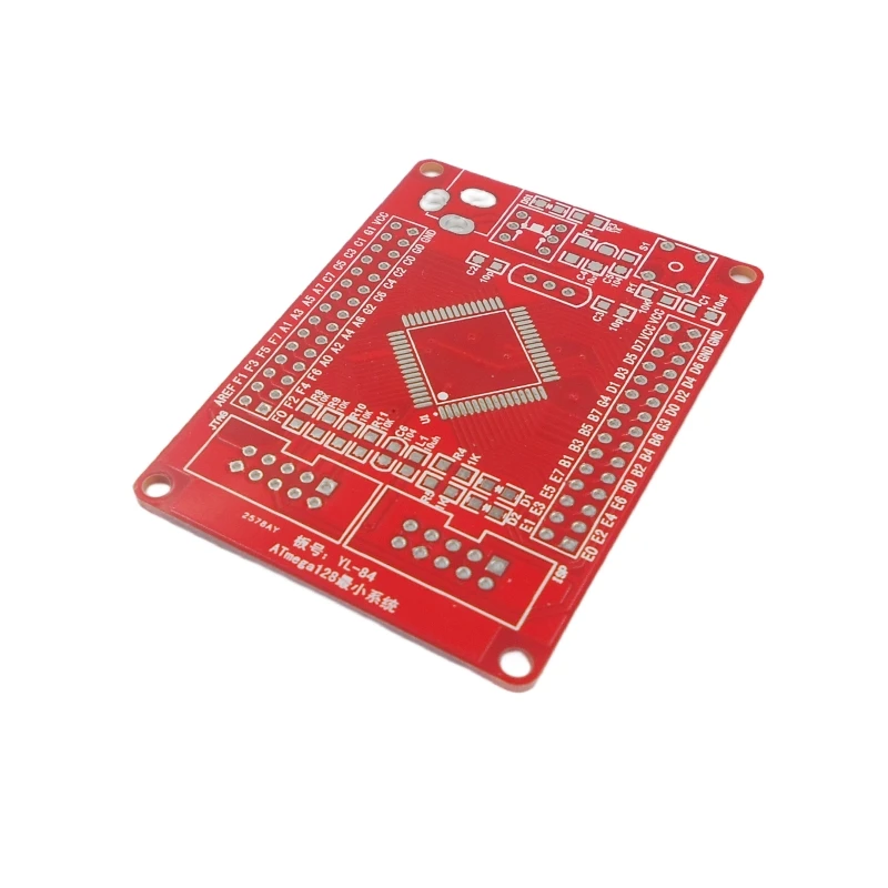 نواة لوحة النظام الدنيا ، لوحة فارغة من PCB ، ATMEGA128 ، AVR