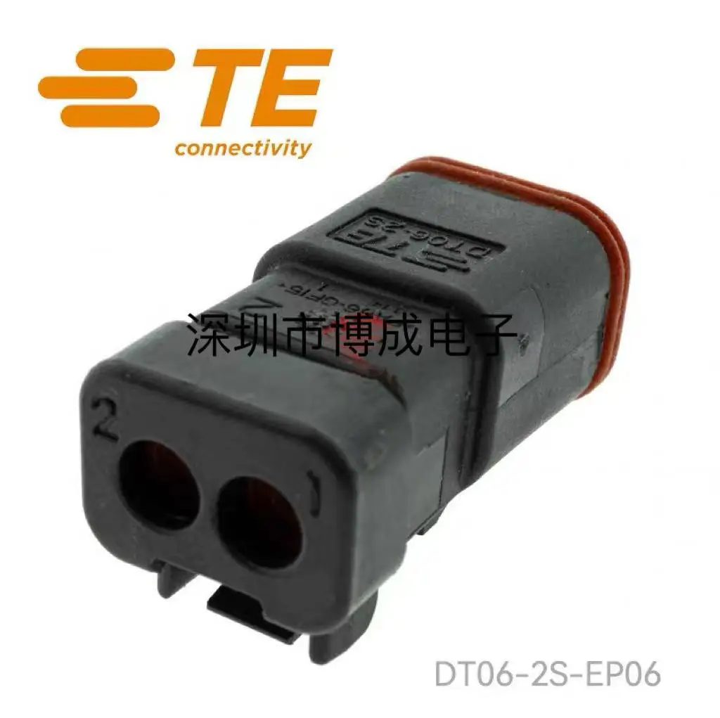 5set   Tyco   new  original connectors,  DT06-2S-EP06     1-353047-2 2pin 10.16mm D-5200 X connector, all new and original