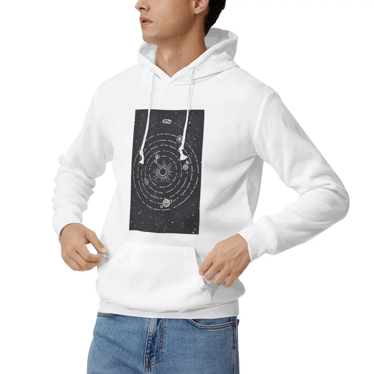 Outer Wilds Solar System Hoodies Men Women Casual Pullover Sweatshirt Hip Hop Long Sleeve Hooded Autumn Winter