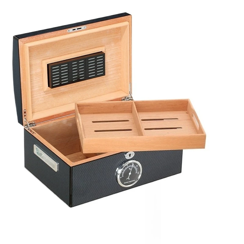 For Humidor Portable Double Moisturizer Carbon Fiber Tool Accessories