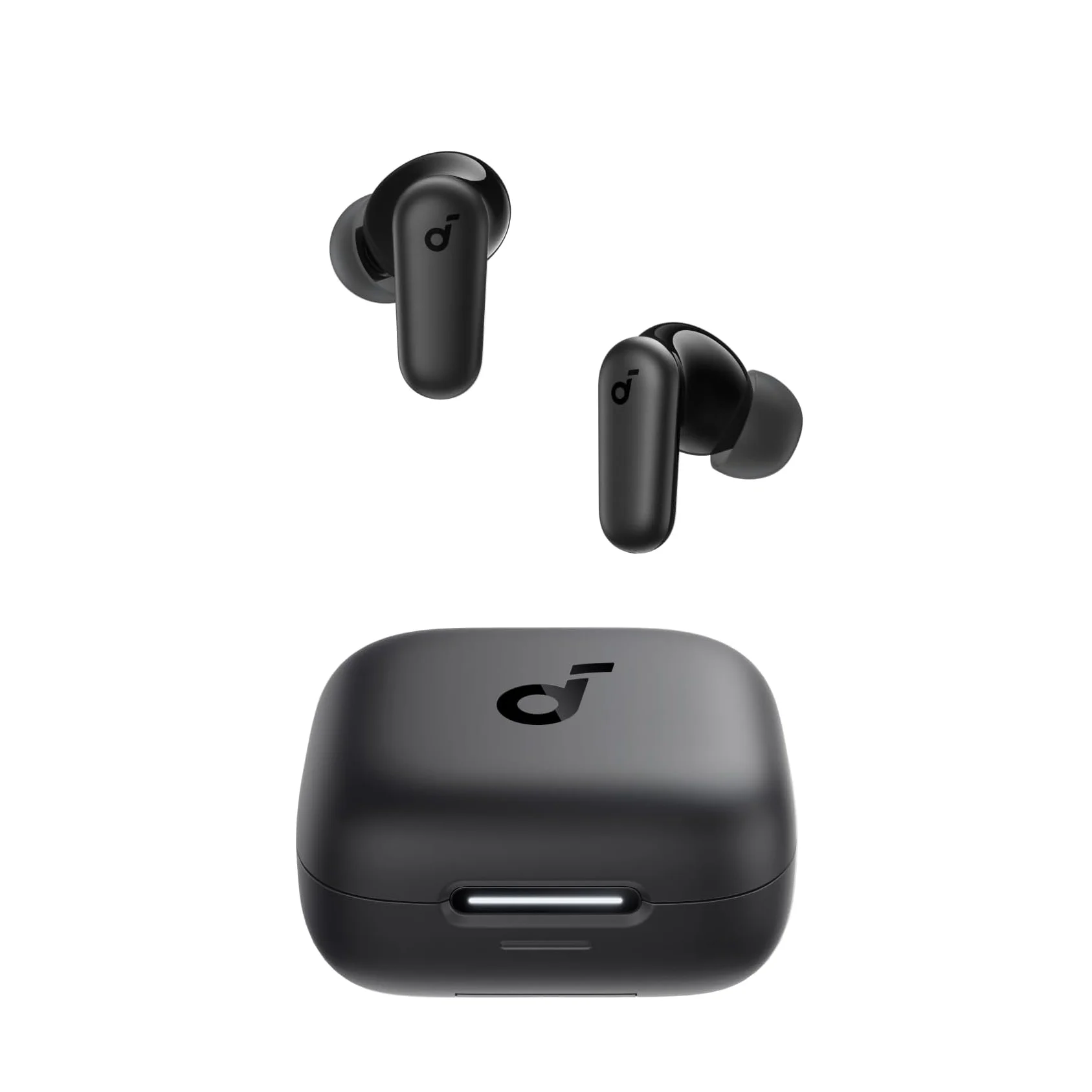 

Soundcore P30i by Anker Noise Cancelling Earbuds Strong and Smart Noise Cancelling 2-in-1 Case and Phone Stand Wireless Earbuds