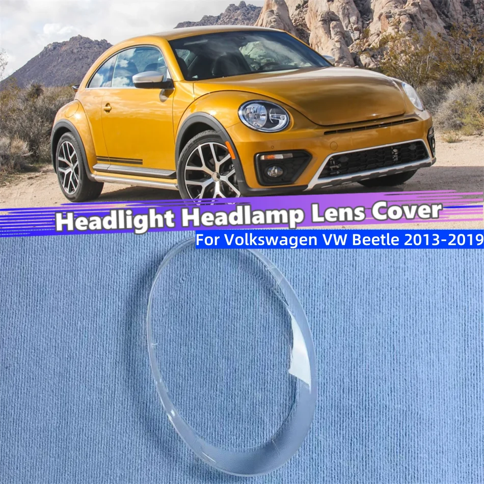 

For Volkswagen VW Beetle 2013 2014 2015 2016 2017 2018 2019 Car Interior Spare Parts Shade Headlight Headlight Lights Glass