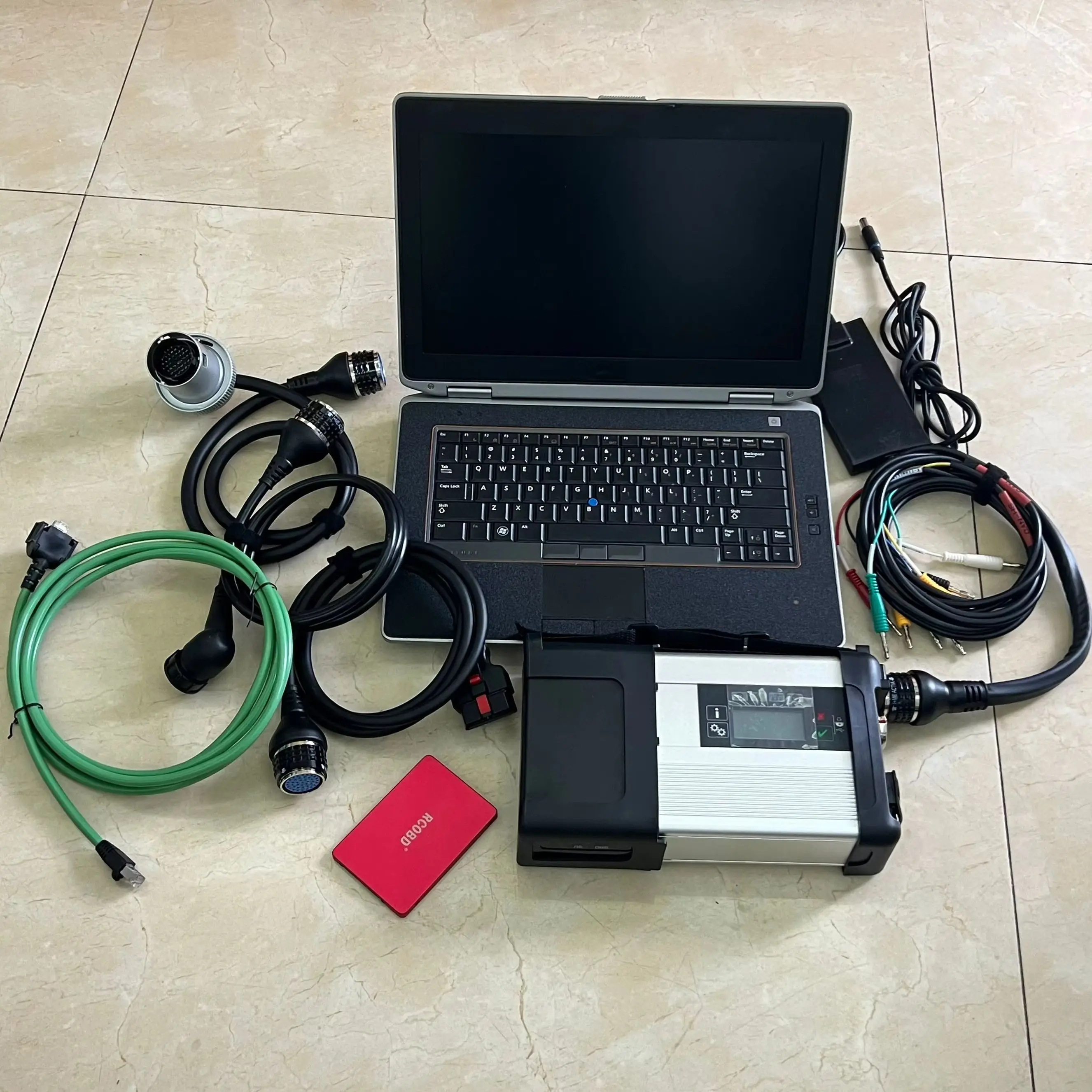 Mb Star C6 VCI Diagnosis Scanner CAN DOIP Protocol, MB Star C4, SD Connect C5,Software V2026.09 SSD Laptop E6420 8G Ready to Use
