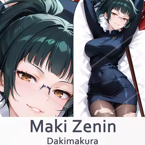 Maki Zenin Dakimakura 2WAY Hugging Body Pillow Case Anime Otaku Pillow Cushion Cover Xmas Gifts