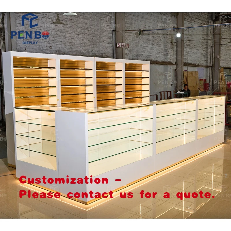 

custom.Custom Lockable Tempered Glass Metal Floor Standing Display Cabinet Smoke Shop Retail Store