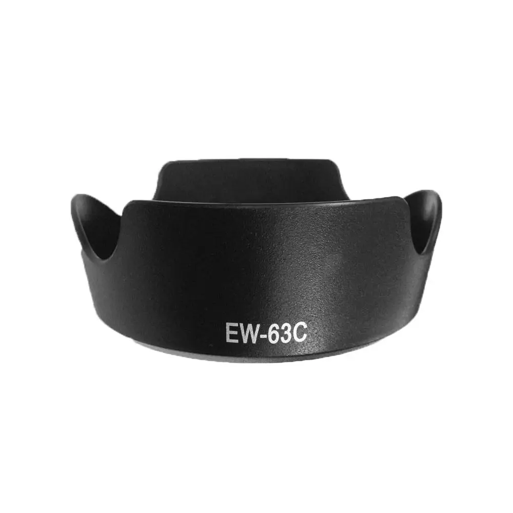 EW-63C 58mm osłona obiektywu ABS czarna osłona przeciwsłoneczna obiektywu aparatu osłona przeciwsłoneczna do Canon EF-S 18-55mm f/3.5-5.6 IS STM