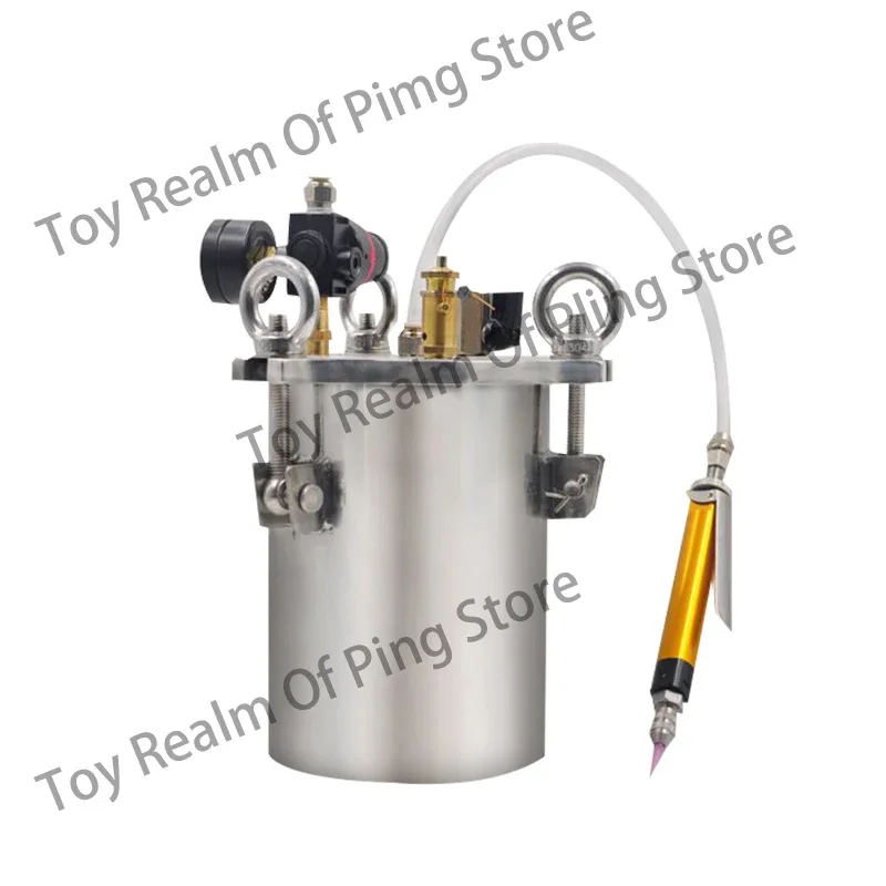 Manual Large Flow Glue Filling Machine Liquid  Dispenser Stainless Steel Pressure Tank