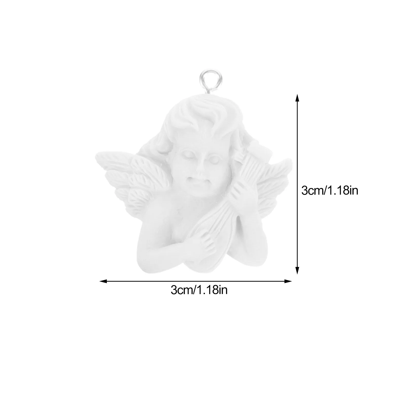 จี้รูปนางฟ้า งานละเอียดประณีต 10 ชิ้น สำหรับทำเครื่องประดับ DIY จี้ห้อยต่างหู สไตล์สุ่ม