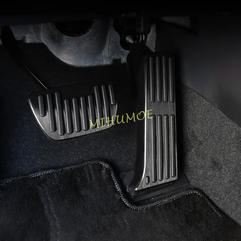 

Черный/серебристый чехол на педаль гальма акселератора для Toyota RAV4 Highlander Camry Avalon Kluger Lexus ES250 ES300h ES350 LS500