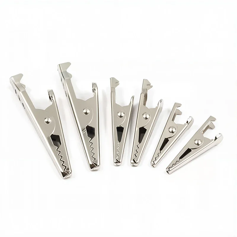 Black Red with Plastic Boot Car Auto Battery Insulated Crocodile Clips Electrical Battery Connectors  Mini Alligator Test Clips