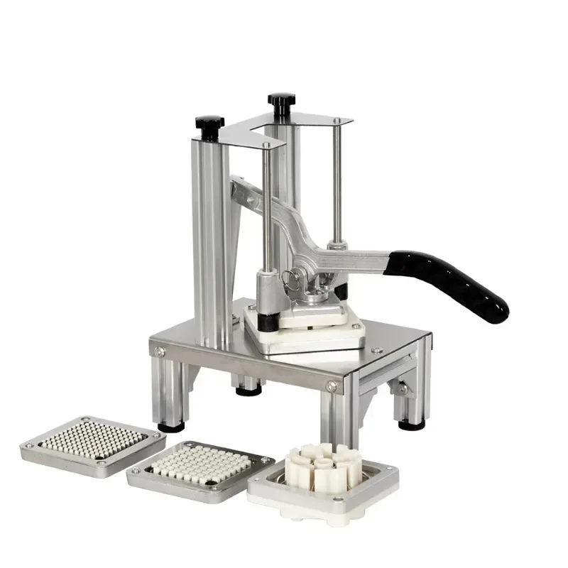 Factory price Manual cucumber potato chips slicer Stainless steel chips Kitchen tools French fries slicer