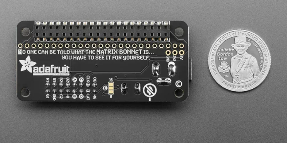 Adafruit RGB Matrix Bonnet for Raspberry Pi 3211
