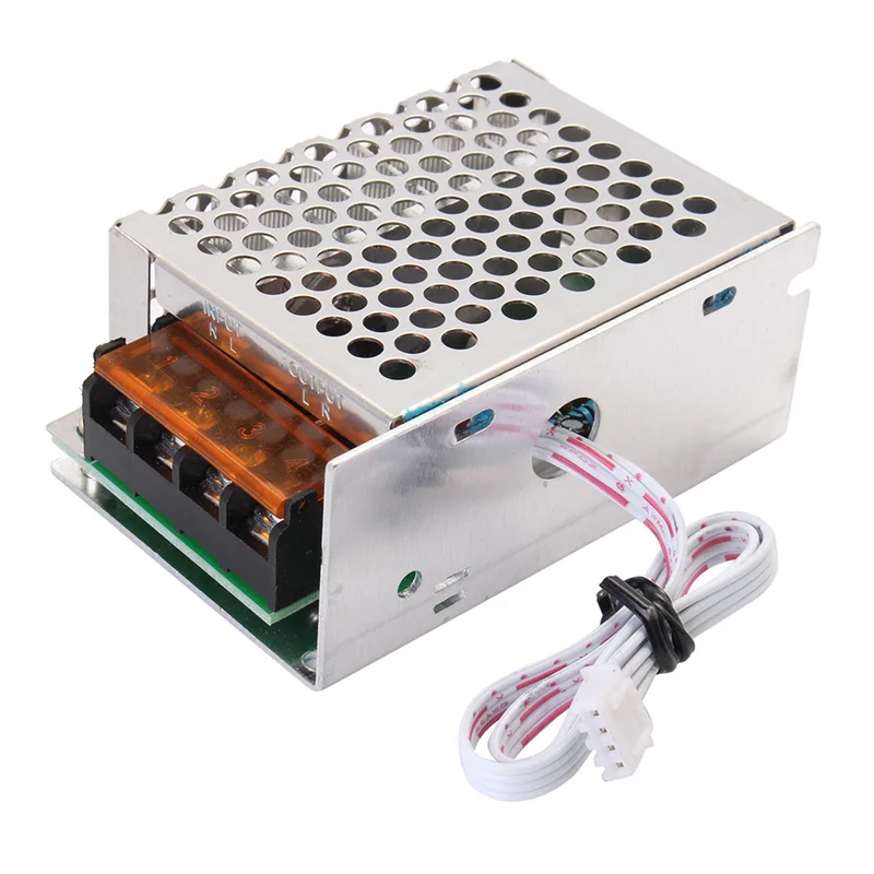 3X 4000W 220V AC SCR Voltage Regulator Dimmer Electric Motor Speed Temperature Controller For Water Heater Small Motors