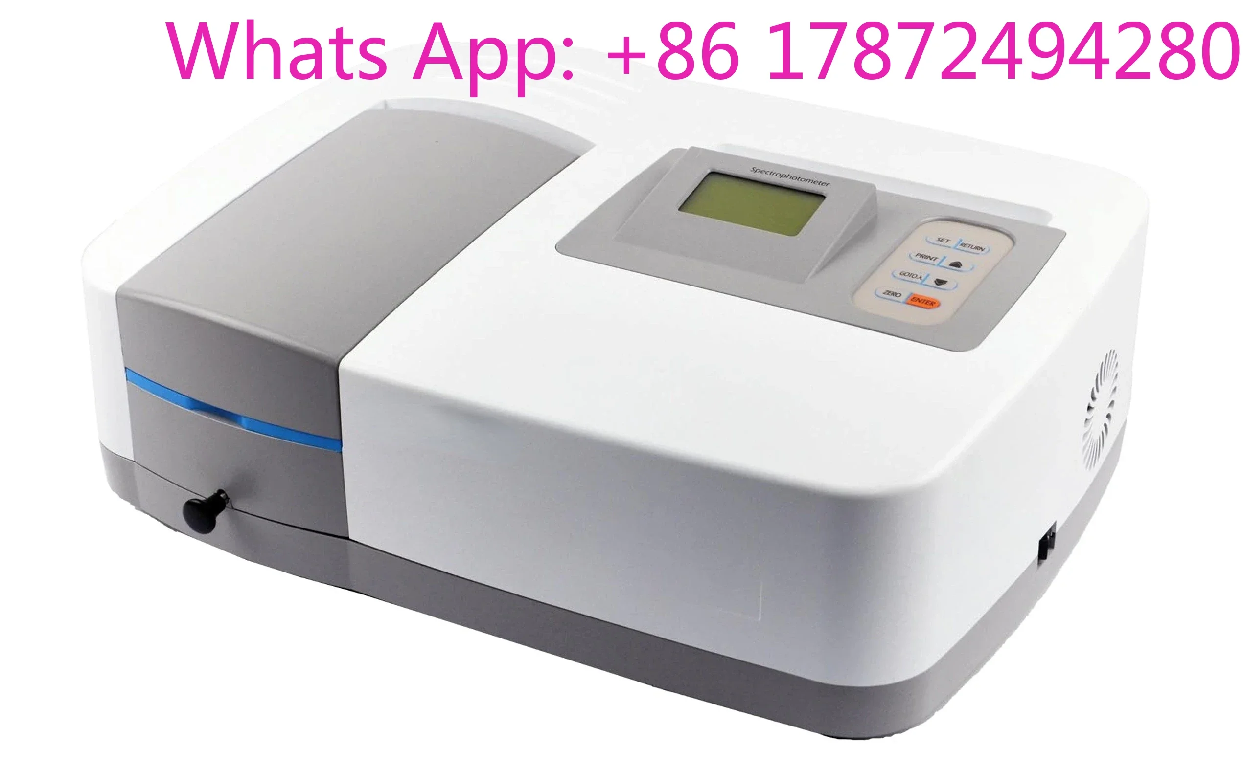 

DC-1000 VIS Spectrophotometer Single Beam 325-1000nm Range LCD Display Spectrometer
