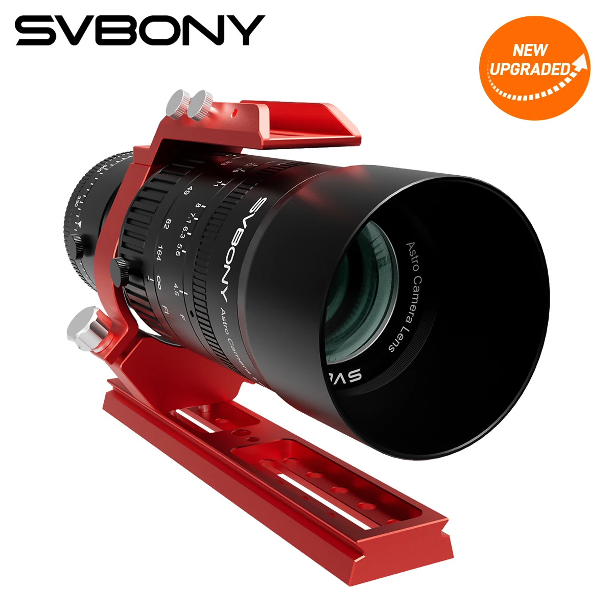 Svbony SV555 Brandneue Version Astrofotografie-Teleskop 243mm f/4.5 ED APO Petzval Astro-Kameraobjektiv für Deep-Sky-Fotografie