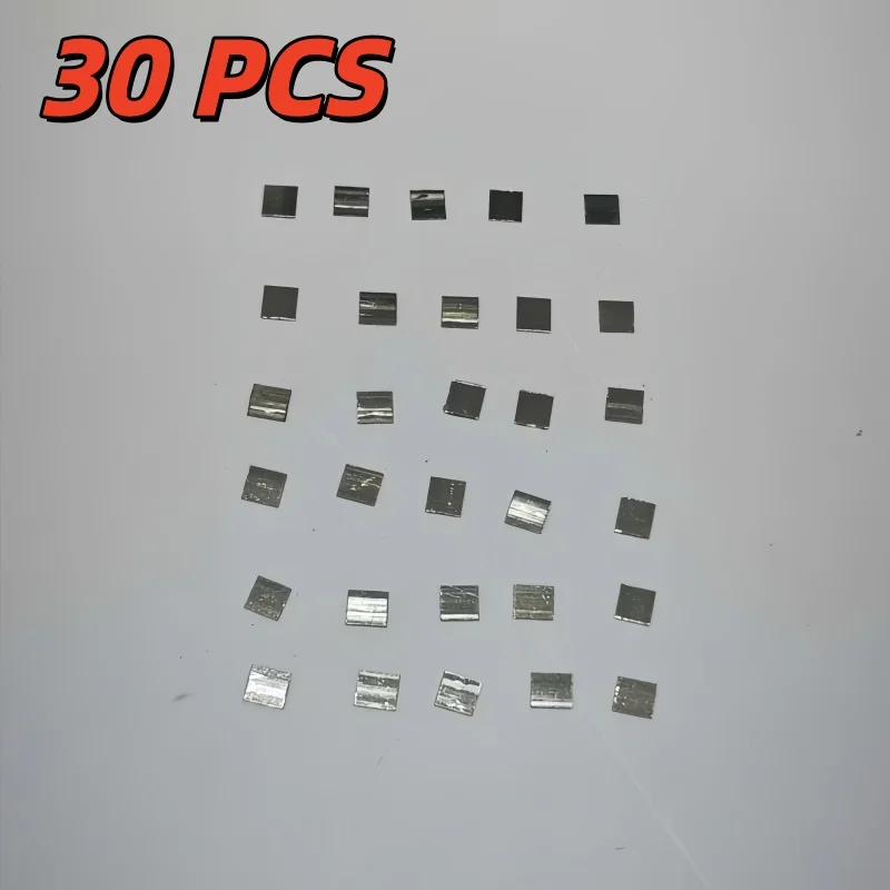 10/30Pcs Silver Solder Sheets  - High/Med/Low Temp DIY Jewelry Welding Supplies  Jewelry Processing Tool