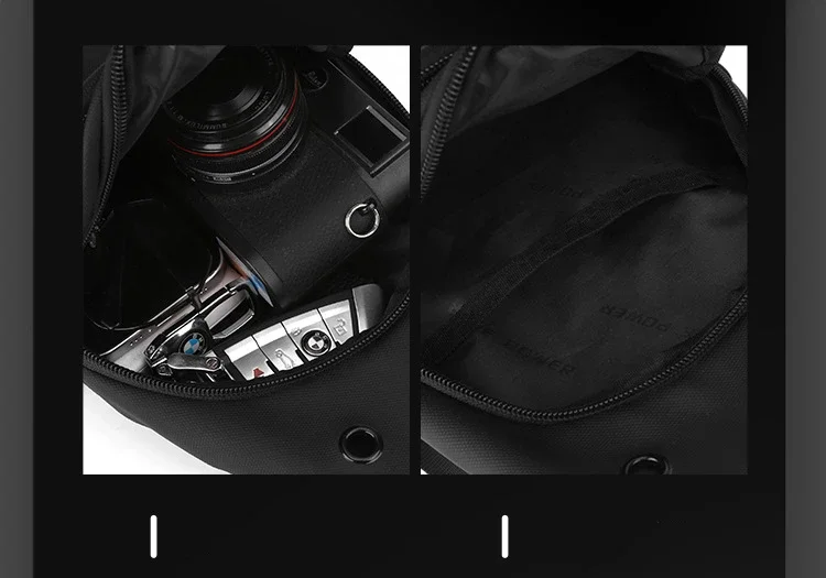 Lightweight Men's Chest Bag Image 7