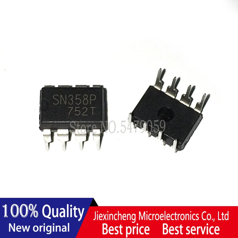 Новый оригинальный усилитель общего назначения SN358P SN358 DIP8, 10 шт.