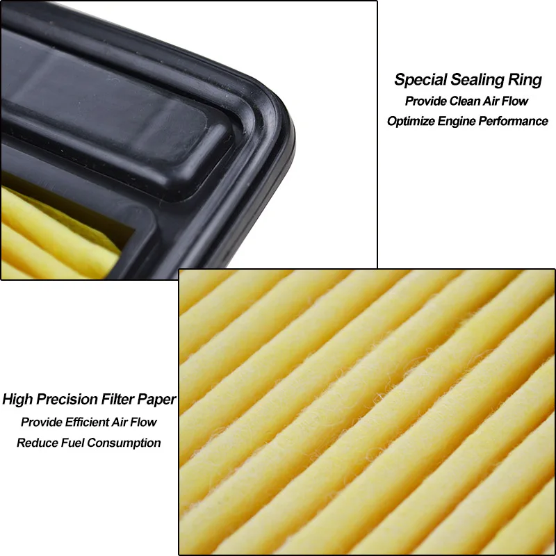 For Honda Civic FR-V EDIX 2006 2007 2008 2009 2010 2011 17220-RNA-A00 Car Engine Air Filter 1.8L 4cyl 17220-RNA-Y00 8th Gen