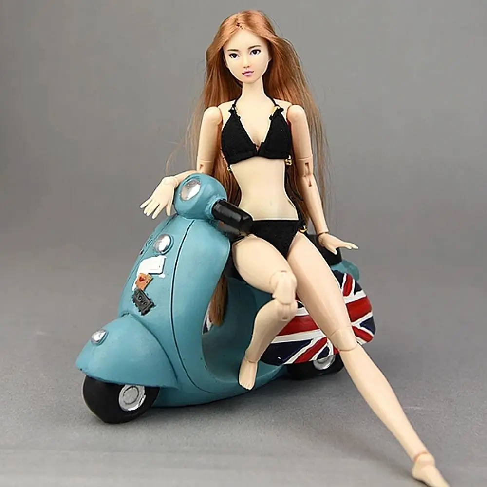 موضة 1/6 مقياس دمية بيكيني مجموعة الملابس الداخلية أنثى الجسم دمية الصدرية الملابس الداخلية أسود أبيض القماش ملابس دمى Blythe