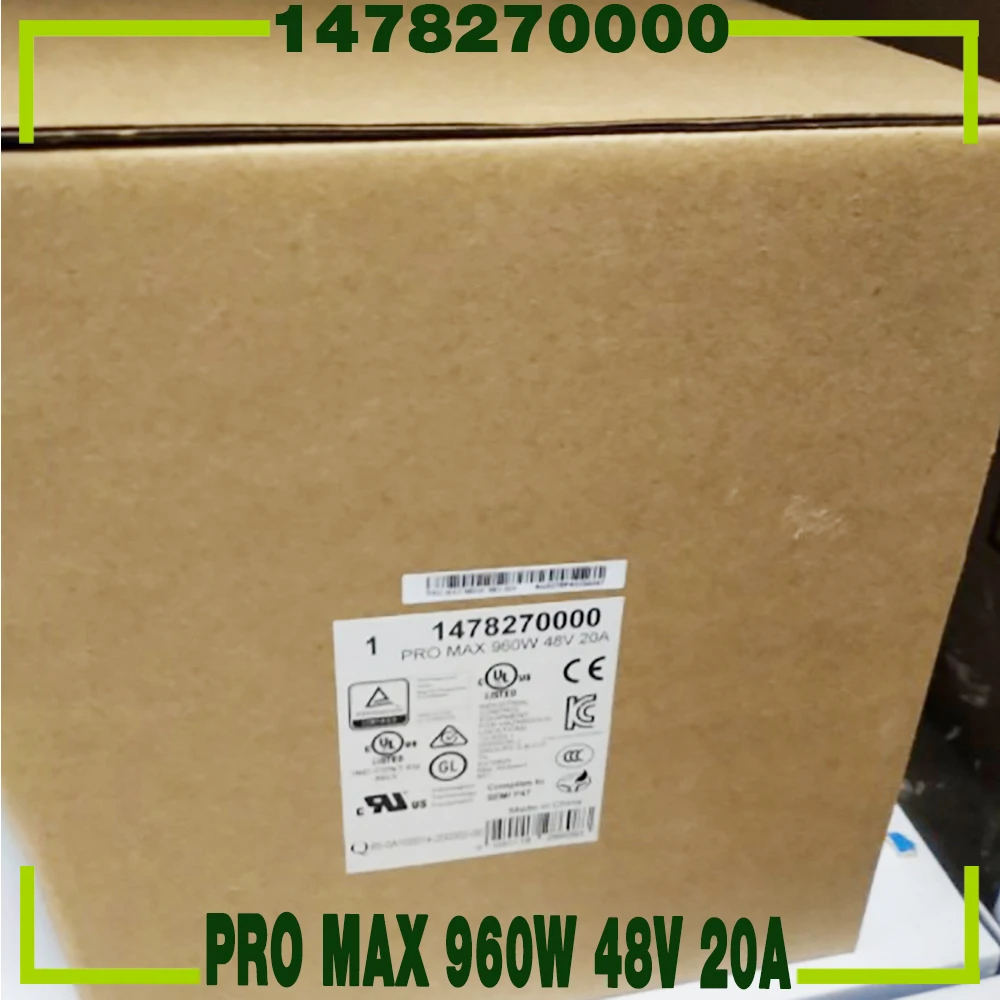 

Импульсный источник питания для Weidmuller PRO MAX 960W 48V 20A 1478270000