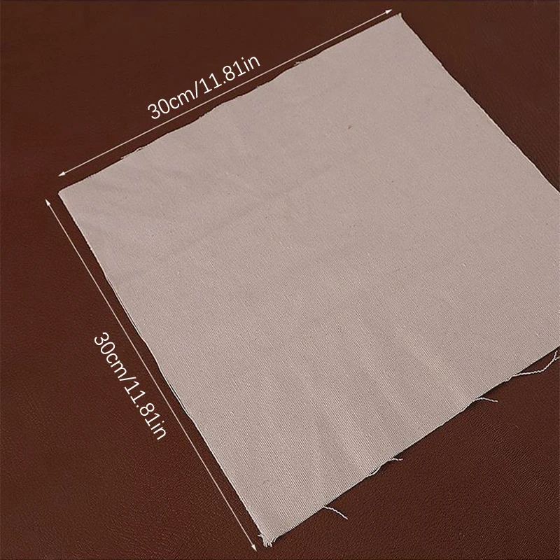 1 Pc 30x30cm Polishing Cloth High Density Canvas Leather Edge Polishing Handmade DIY Leather