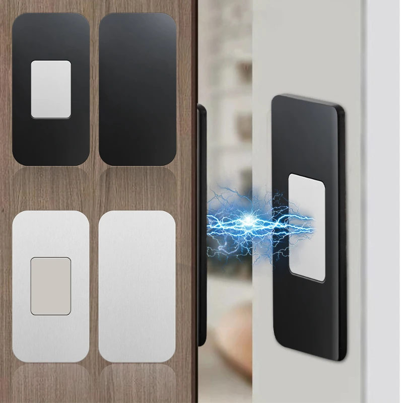 

3set Magnetic Cabinet Door Catch Cabinet Wardrobe Door Closer Furniture Hardware Drawer Magnet Catch Magnetic Door Stopper