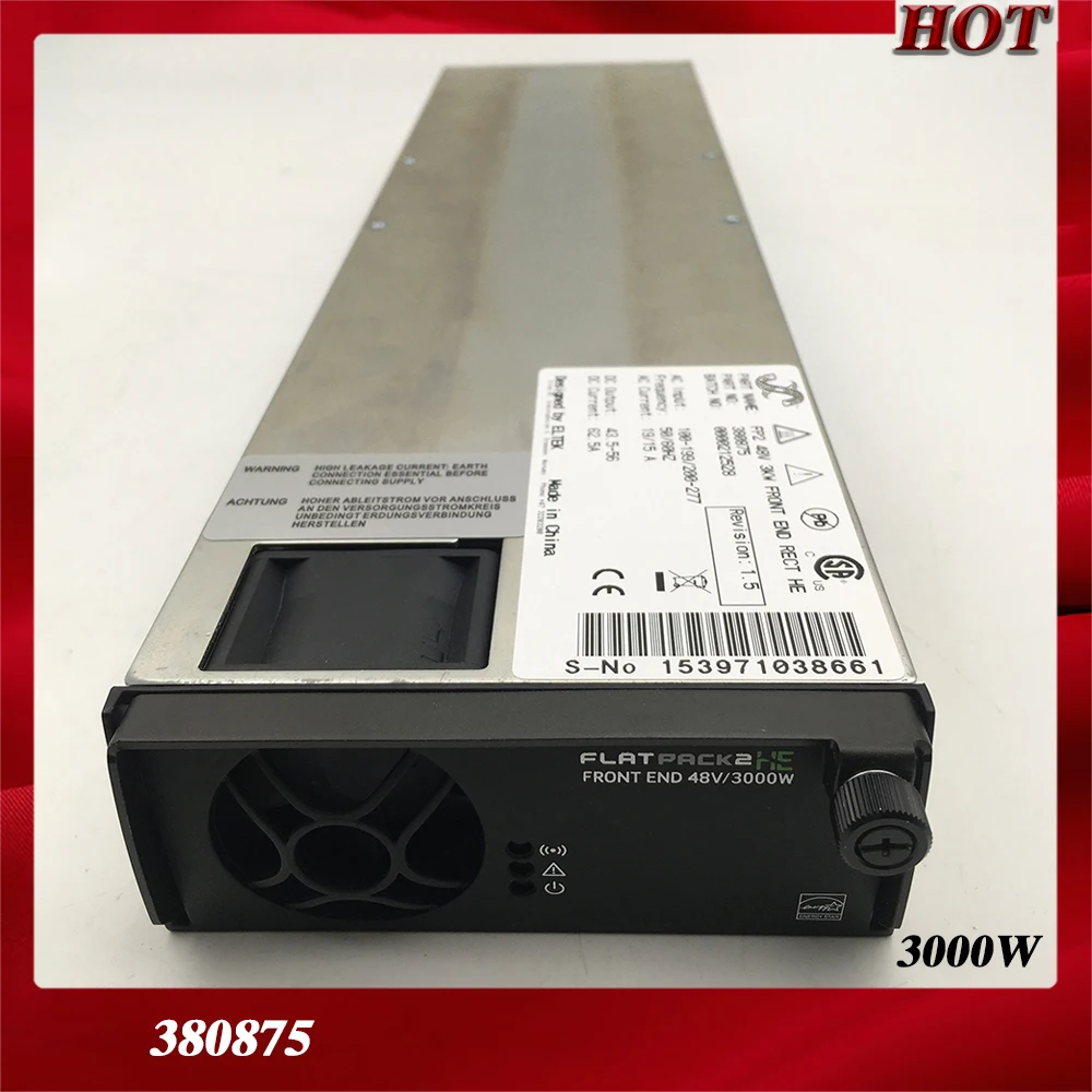 380875 FP2 48V 3KW FRPNT END RECT HE 0000212528 62.5A وحدة الطاقة
