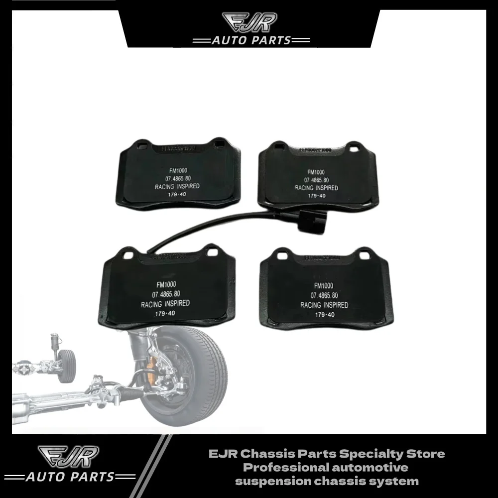 High Quality Rear Brake Pads, Rear Liner Kit for Ghibli, Quattroporte 980156007 673010325 673012377