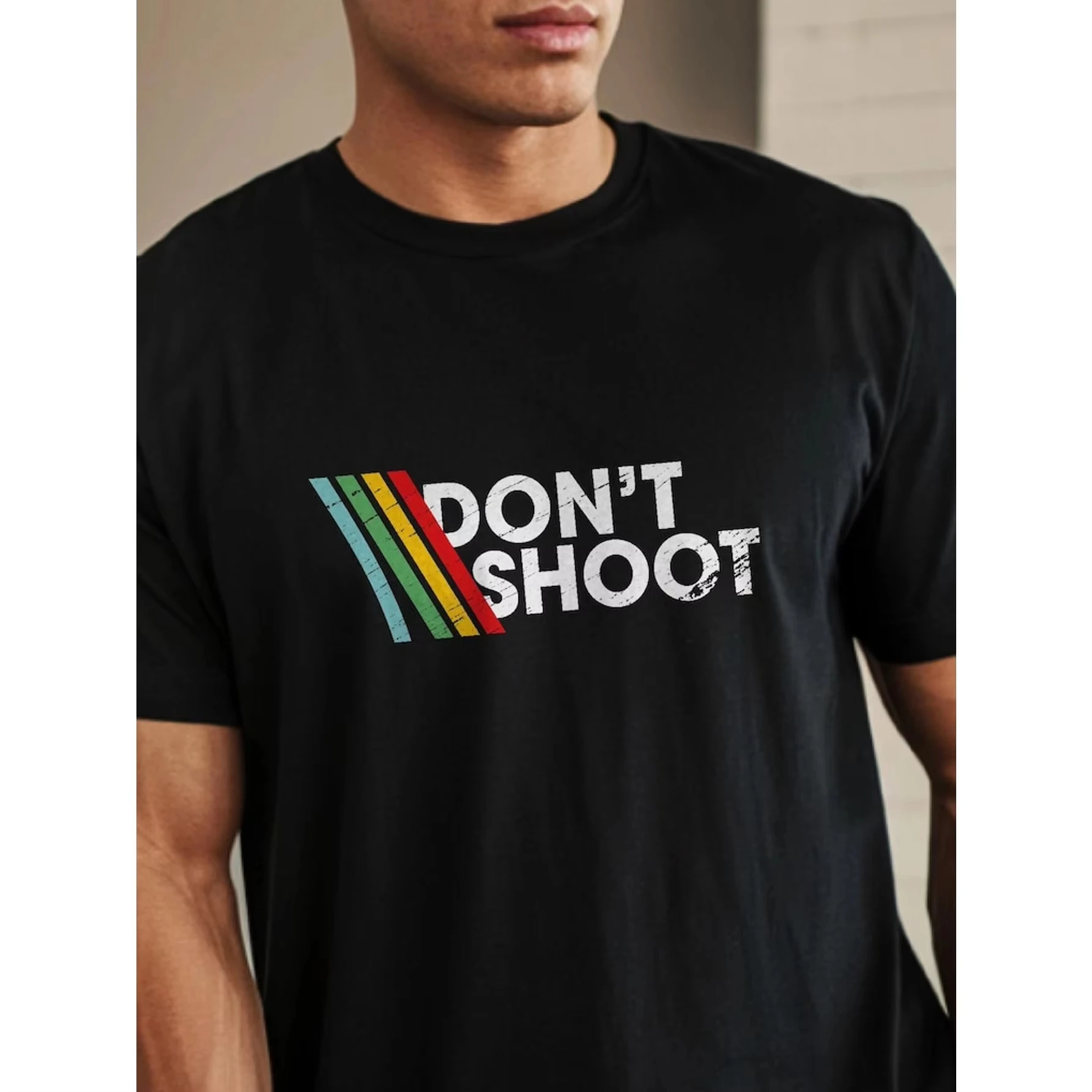 Retro Gaming Shops - Camiseta de Jogos 'DON'T SHOOT' Sarcástica