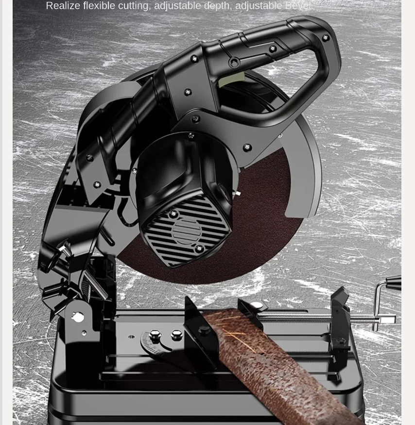 

Промышленная многофункциональная электрическая пила 220В для резки дерева и стали QCL