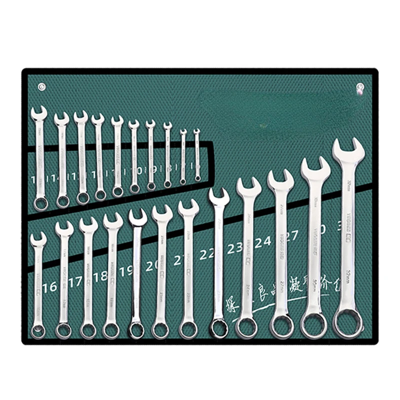 Combination Wrench 6mm-32mm Gare Ring Spanner Nut Tools for General Household Garage Auto Repairs
