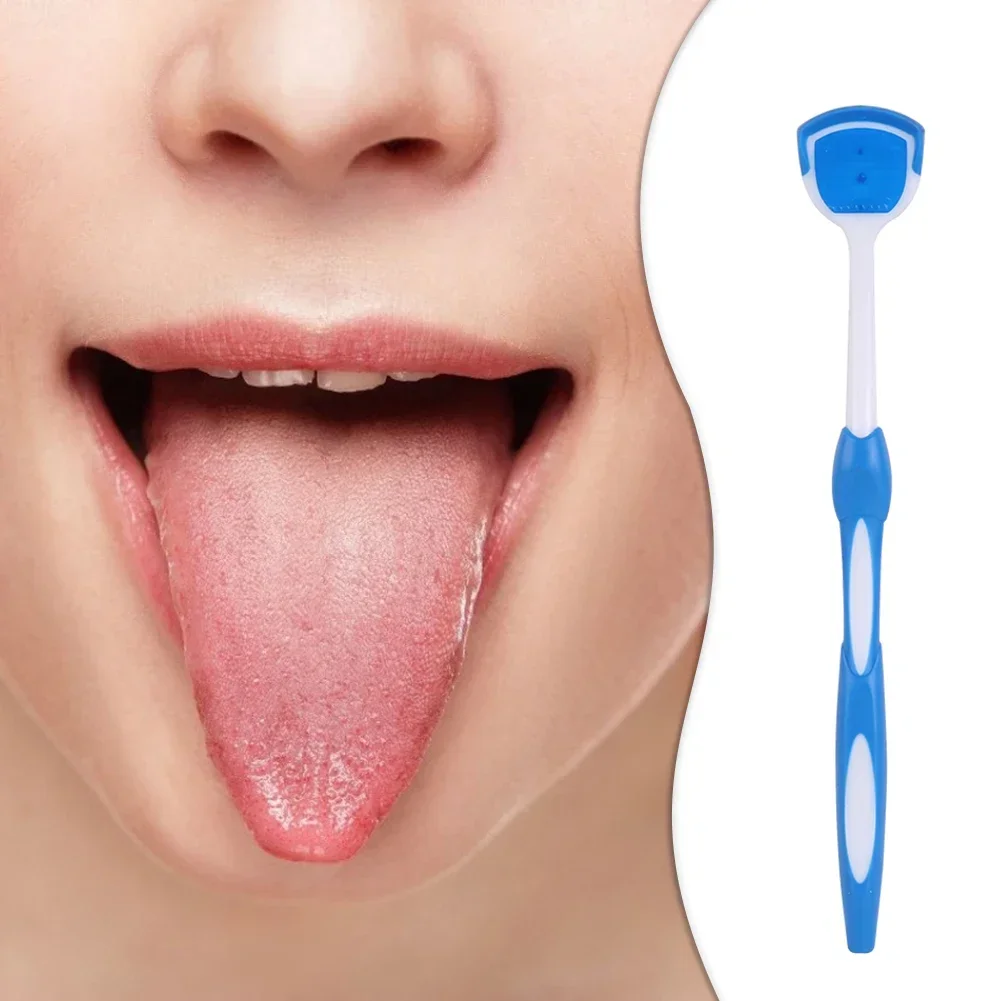 1PC Soft Toothbrushes Silicone Tongue Brush Cleaning Tongue Coating Brush Deep Cleaning  Fresh Breath Dental Scraper Oral Care