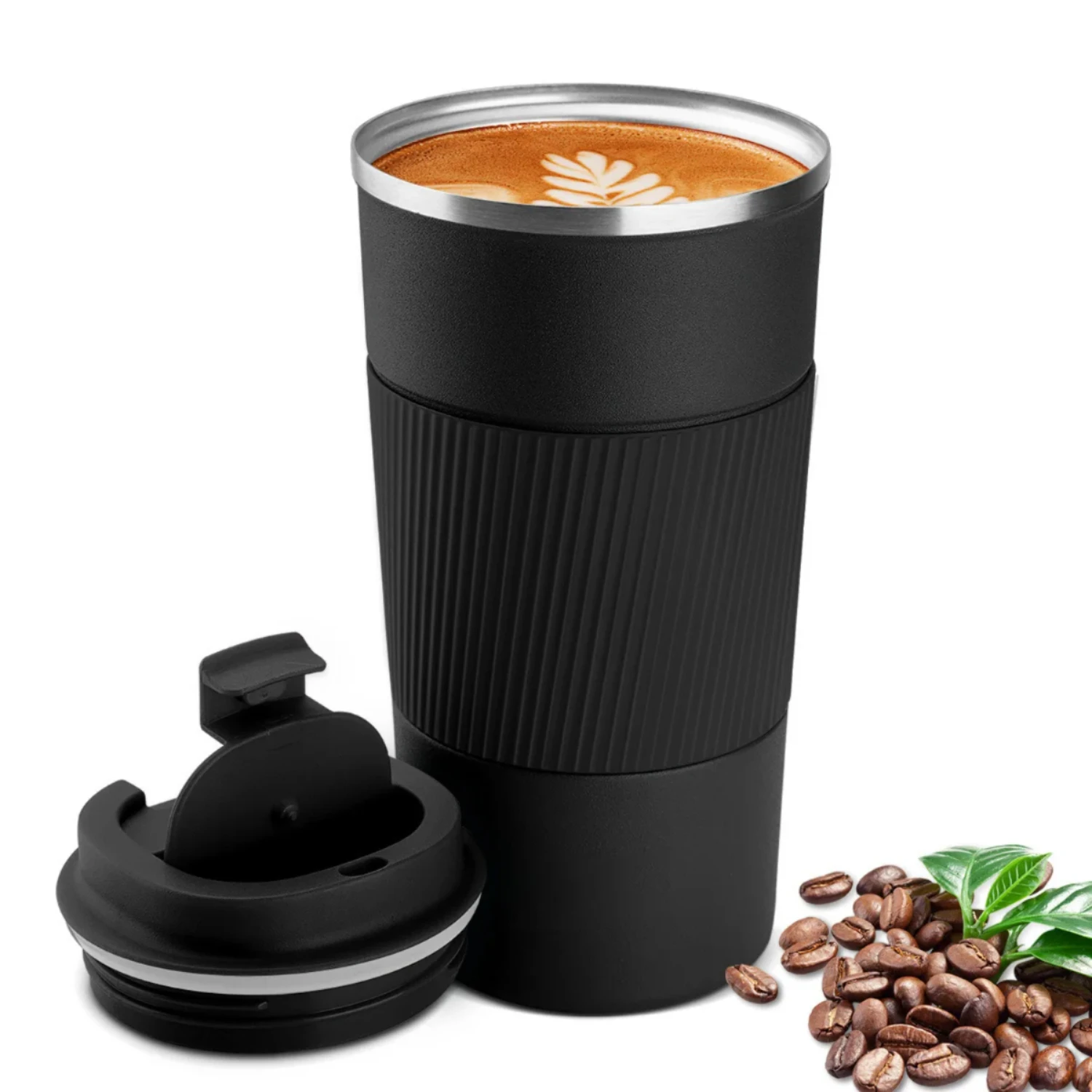 510ML Coffee Mug Stainless Steel Women's Insulated Cup Car Thermal Leakproof Vacuum Flask Tumbler Travel Cup Men