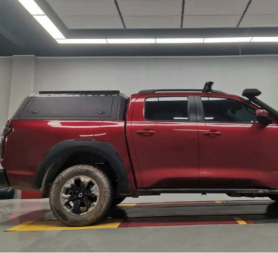 Venda quente de alumínio captador hardtop dossel para toyota hilux gwm poer dossel à prova dwaterproof água certificado caminhão topper camper boné tacoma
