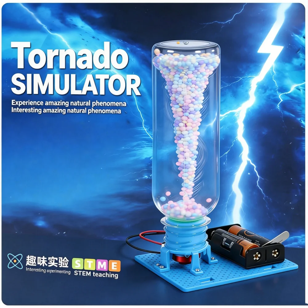 Is Learning Science A Hobby - Electric Tornado Maker DIY STEM Kit