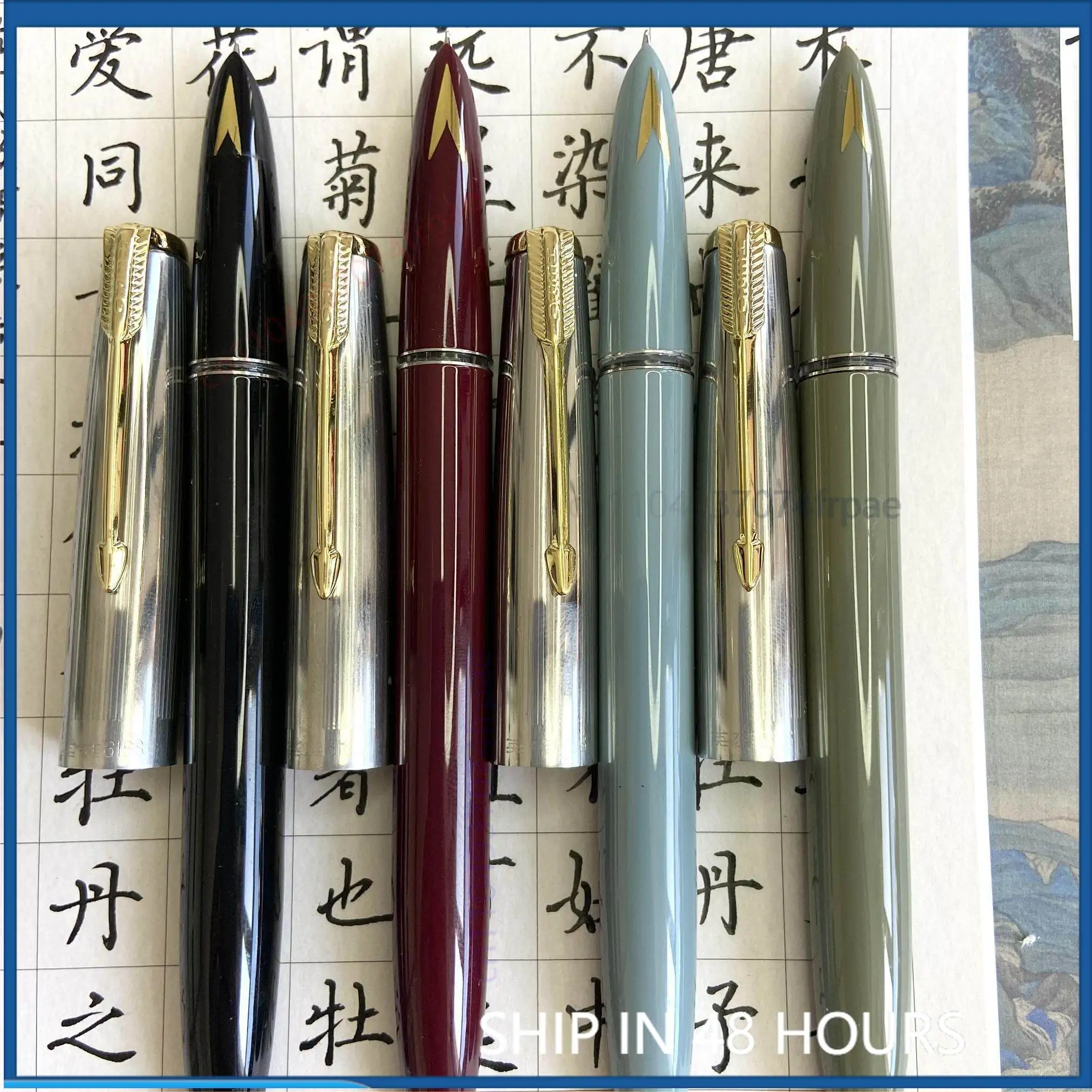 for-hero-616s-pen-large-iridium-tip-hand-grind-10-wide-naginata-nib-smooth-student-office-chinese-calligraphy-practice-pen