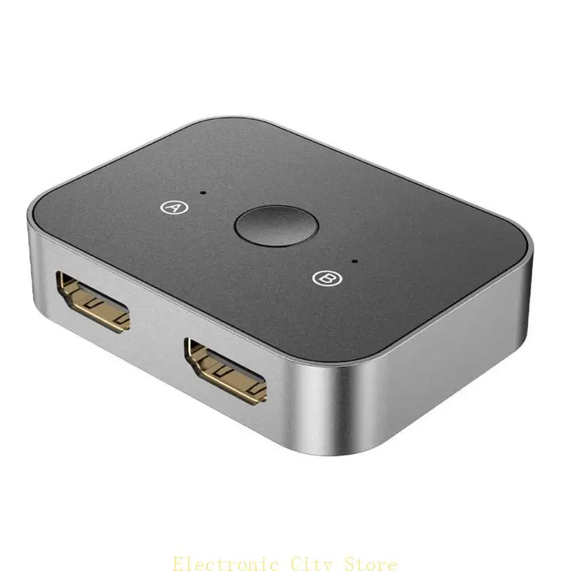 

HDTV Bi-Direction Splitter Switcher 8K Switcher 1x2/2x1 Adapter Switcher 2 In 1 Out/1 In 2 Out for Game Consoles HU8D