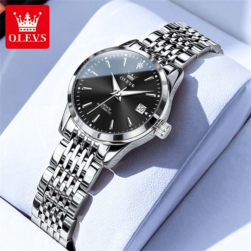 Women's OLEVS 6635 Luxury Brand Automatic Mechanical Watch