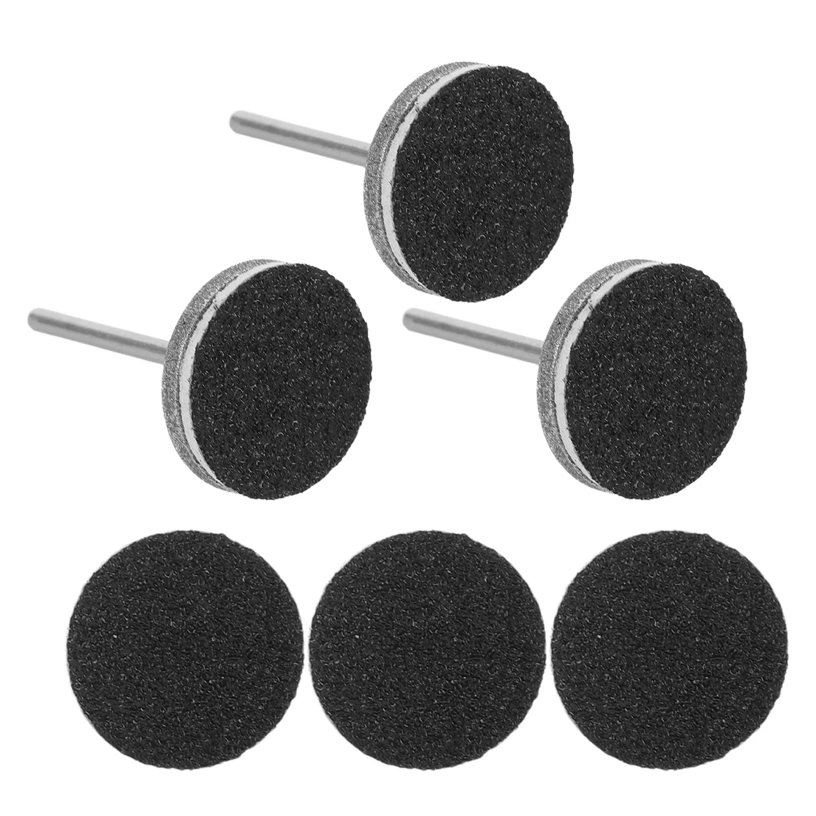 

3Pcs Nail Drill Bits Set Metal Disc Grinding Head Sanding Wheels 20Mm E-File Prep Bits for Manicure Pedicure Nail Surface