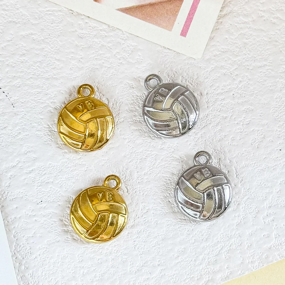 

Cordial Design 14*17MM 50Pcs DIY Stainless Steel Pendant/Ball Shape/Charms For Bracelet/Hand Made/Jewelry Accessories #195329