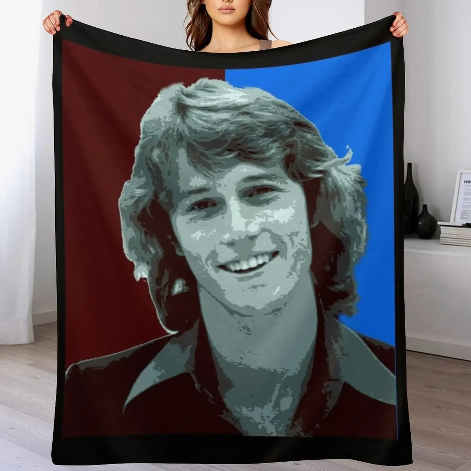 

Andy Gibb Legends Throw Blanket Flannel Luxury Thicken Furrys valentine gift ideas Blankets