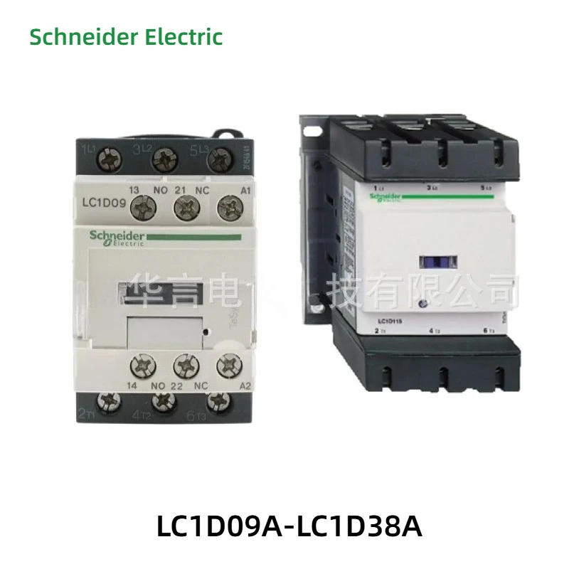 

Schneider AC Contactors LC1D Series B7C F7C M7C Q7C 220V Electrical Control Contactors for Industrial Use 24V 110V 380V