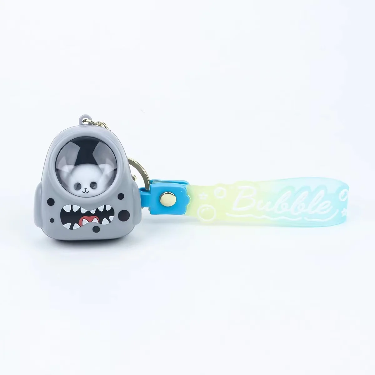 LED Night Light Keychain Cartoon Animal Backpack Lights Key Chain Creative Car Key Pendant Fun Bag Charm Cute Key Ring Ornaments